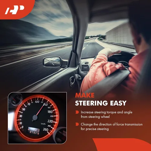 Vista 7 de A-Premium - Soporte de dirección hidráulica y piñón compatibles con Chevrolet Silverado 1500 1999-2006, Silverado 1500 Classic 2007 y GMC Sierra