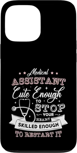 Vista 24 de Medical Assistant Cute Enough to Gifts for a Nurse CNA Gift Case for iPhone 17
