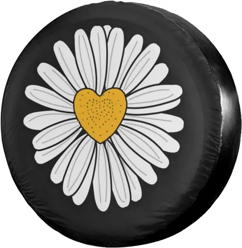 Vista 29 de Foruidea - Hermosa cubierta de rueda de repuesto con diseño de palmeras de playa y orificio para cámara de respaldo. Cubierta de rueda