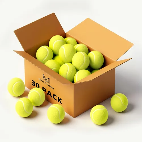 Vista 17 de 30/40 Pack Training Tennis Balls, Pet Dog Playing Balls, Practice Tennis Balls with Mesh Bag for Transport and Beginner Training