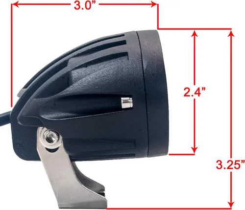 Vista 5 de OZ-USA Faro LED blanco de alta potencia 6000 K compatible con Vamoose Mammoth Rad Power Bikes RadMini RadRover RadExpand RadRunner