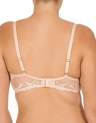 Vista 5 de Natori - Sujetador de encaje para mujer con inmersión, diseño de plumas Rosa (Cameo Rose)