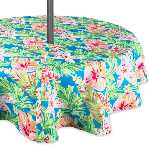 Vista 13 de DII Summer Floral - Colección de mesa para exteriores, resistente a las manchas y al agua, juego de servilletas, floral