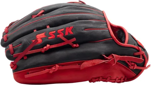 Vista 7 de SSK Z5 Craftsman Outfield Guante de béisbol – Bolsillo profundo 12.25" - 12.5" - 12.75" – Lanzamiento con mano derecha e izquierda