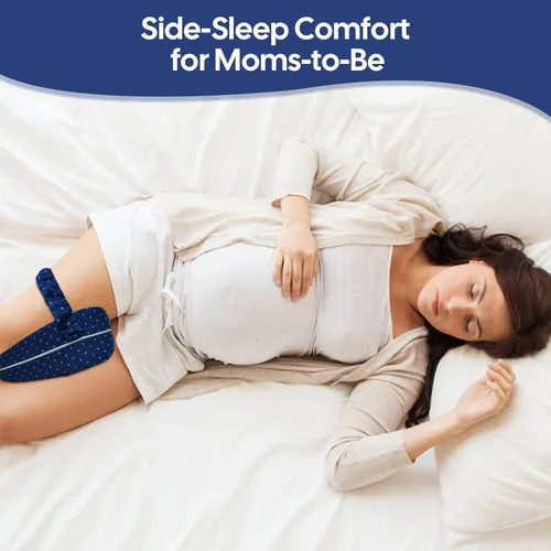 Vista 4 de Almohada de alineación para dormir de lado, almohada de alineación de columna vertebral, almohada de columna vertebral suave y rodilla para dormir