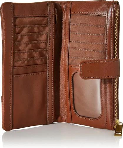 Vista 4 de Fossil Womens Cora Leather Wallet Clutch Organizer