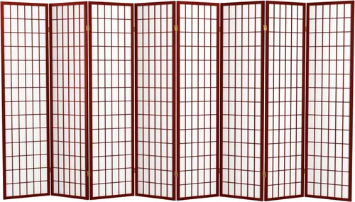 Vista 23 de Red Lantern Panel de ventana de 6 pies de alto, edición especial, gris, 5 paneles