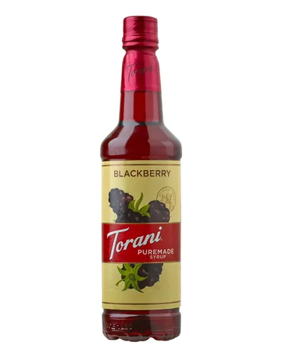 Vista 4 de Torani Puremade - Jarabe de bebida con sabor a mora, 25.4 onzas líquidas (paquete de 4)