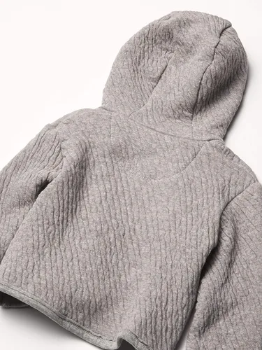 Vista 2 de HonestBaby Chaqueta de algodón orgánico con capucha para bebés y niñas