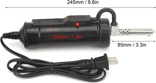 Vista 2 de Bomba desoldadora LiebeWH 30W, 3 boquillas, AC110V para reparación de PCB
