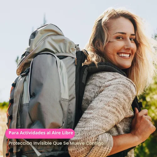 Vista 4 de FRANZ - Parche UV UPF 50+ Protección solar para actividades diarias al aire libre - Transpirable, ligero y cómodo - Péptido para resplandor