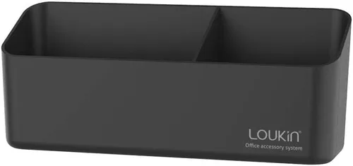 loukin Soporte Magnético y Adhesivo para Marcadores, Bandeja de Accesorios de Borrado en Seco, Organizador de Almacenamiento Magnético para Pizarra,