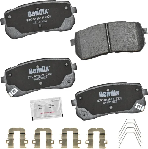 Vista 51 de Bendix Priority1 CFC154 - Juego de pastillas de freno de disco para Avanti II, Century, LeSabre, Regal, Riviera, chasis comercial, DeVille