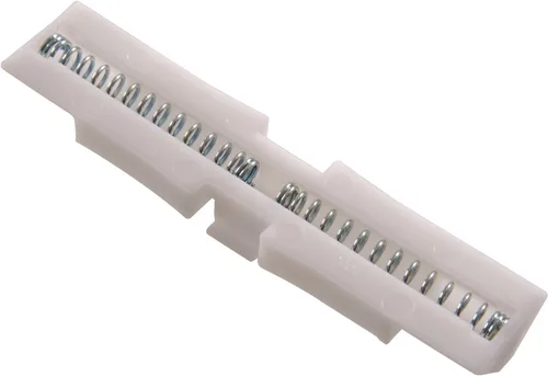 Hardware Essentials Guía de puerta corredera biplegable, guía superior para puertas de armario plegables y puertas plegables, accesorios de repuesto