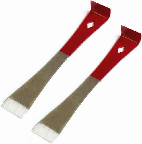 WEICHUAN Herramientas raspadoras de colmena de acero inoxidable, 2 piezas, equipo de apicultura, colmena de abeja, herramienta de mano para apicultor