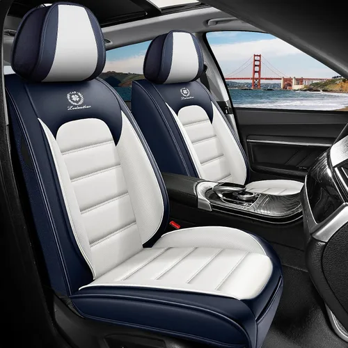 Vista 19 de Funda de cuero de 2 asientos para Mazda CX-3 CX-30 CX-5 CX-50 MX-30, antideslizante, impermeable, resistente al desgaste, funda universal