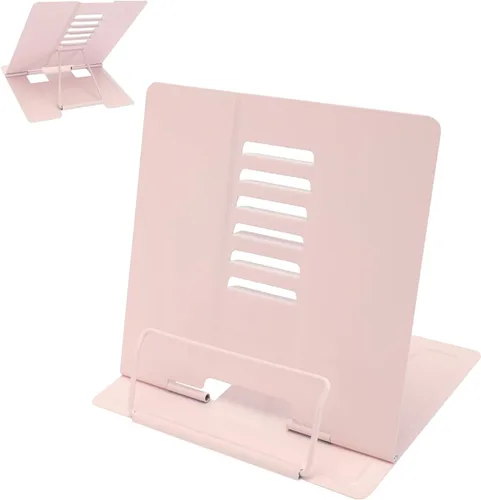 Vista 13 de Soporte de Libros de Metal Ajustable Portador de Libros para Lectura