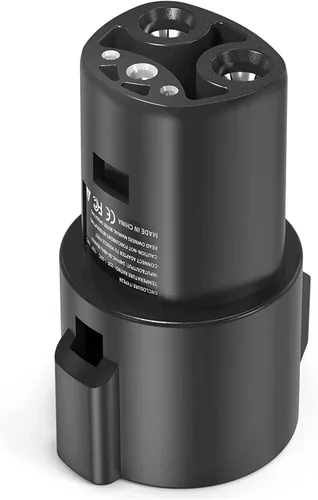 Vista 8 de Adaptador de cargador J1772 a Tesla, hasta 80 amperios 240 V CA, adaptador móvil EV para Tesla modelo 3/Y/X/S con carga rápida, compatible