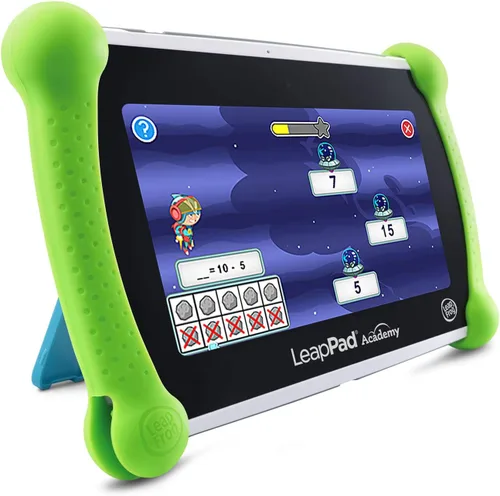 Vista 3 de LeapFrog LeapPad Academy - Tableta de aprendizaje para niños, color verde