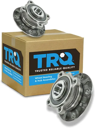 Vista 161 de Conjunto de rodamiento de rueda delantera de 2 piezas y buje TRQ Compatible con Pontiac Solstice 2006-2009 Saturn Sky 2007-2010