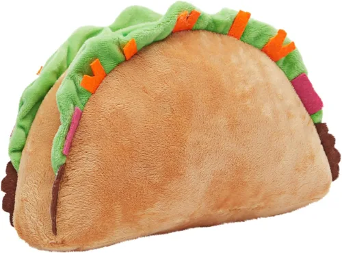 Vista 8 de Blue Panda Almohada de tacos – Diseño de cara de panda – Decoraciones vibrantes para fiestas de tacos – 10 pulgadas