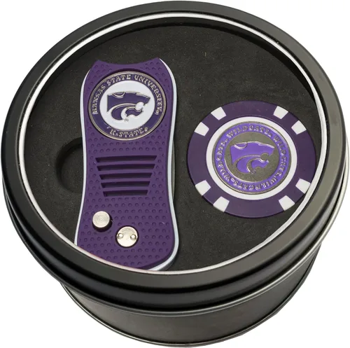 Vista 29 de Team Golf NCAA - Juego de regalo de lata unisex para adultos con herramienta Switchfix Divot y chip de golf