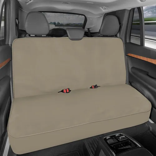 Vista 10 de AllProtect - Funda de neopreno impermeable para el asiento trasero de automóvil, SUV, camión, instalación rápida, ajuste universal resistente