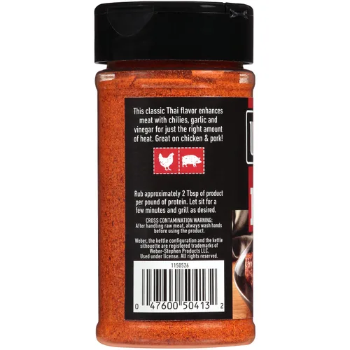 Vista 5 de Weber Sriracha Rub, coctelera de 5.75 onzas (paquete de 6)