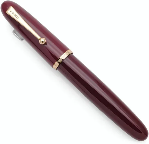 Vista 15 de Pluma estilográfica Jinhao 9019 serie Dadao con convertidor de tinta de alta capacidad (negro, punta media de 0.7mm)