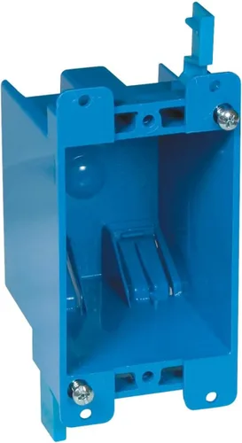Carlon B114R-UPC Caja de interruptor/tomacorriente, trabajo antiguo, 1 banda, 4-1/8 pulgadas de largo por 2-1/4 pulgadas de ancho por 2-3/4 pulgadas