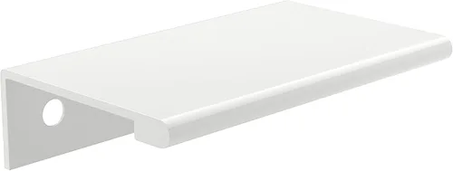 Vista 7 de Richelieu Hardware BP98982510 Lincoln Collection 1 pulgada (25 mm) de centro a centro Manija de tirador de borde de gabinete y cajón de aluminio