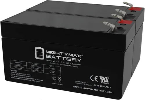 Mighty Max Battery Batería de repuesto de 12V 1.3Ah compatible con Power Patrol SLA1005-2 Pack