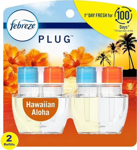 Vista 28 de Febreze Plug In - Ambientador, repuesto de aceite perfumado que combate olores fuertes para el hogar de larga duración, fragancia Linen & Sky