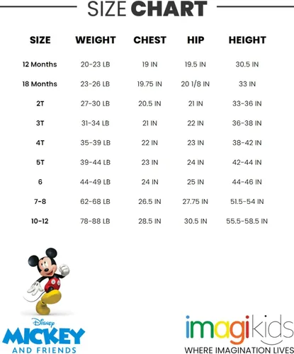 Vista 6 de Disney Mickey Mouse - Conjunto de traje de baño y camiseta de neopreno para bebés y niños pequeños