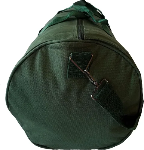 Vista 4 de ImpecGear Bolsas De Viaje Gimnasio Carry On Bag 18" Round Duffel Duffle Bag Sports Duffel Roll Bag - Verde