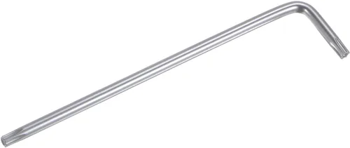 Vista 3 de HARFINGTON T20 a prueba de manipulaciones Torx Star Key Bit Llave en forma de L 3.98 "Brazo largo Herramienta de mano de acero de alto carbono