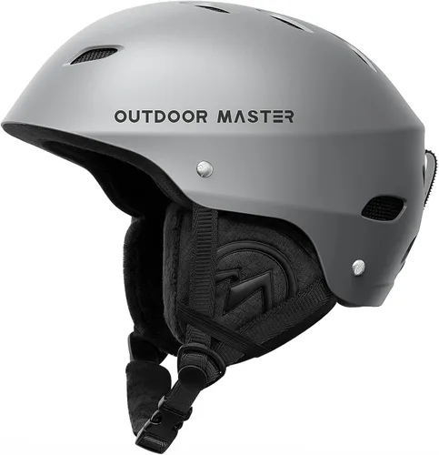 Vista 23 de OutdoorMaster Kelvin - Casco de esquí y snowboard para hombres, mujeres y jóvenes