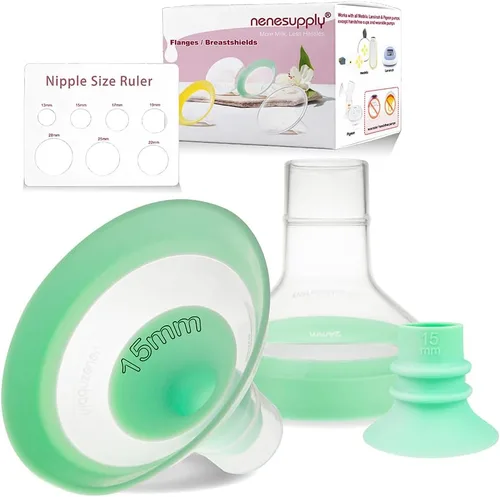Vista 26 de Nenesupply Bridas ovaladas de 0.512 in compatibles con piezas de extractor de leche Medela Reemplazan los accesorios de brida Medela. Trabaja