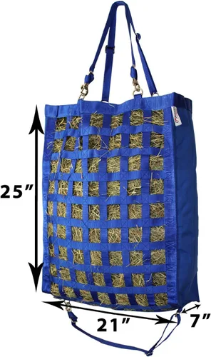Vista 4 de Derby Originals - Bolsa de heno para caballos con alimentación lenta, parte inferior súper resistente con 6 meses de garantía