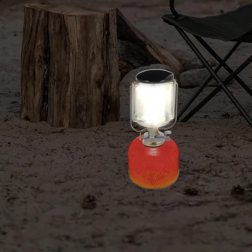 Vista 4 de Healifty Linterna compacta de gas propano con bolsa de almacenamiento, lámpara de campamento al aire libre para senderismo, pesca, iluminación