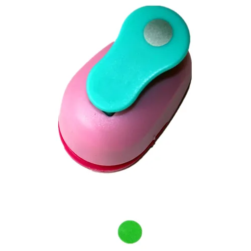 Vista 6 de CADY Crafts Punch - Perforadora circular de 1.5 pulgadas, perforadora de palanca, hecha a mano, 1.5 pulgadas, círculo