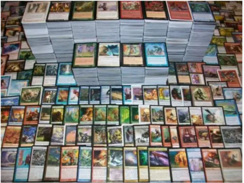 Lote de 1000 tarjetas MTG de Magic The Gathering con colección instantánea raras y láminas