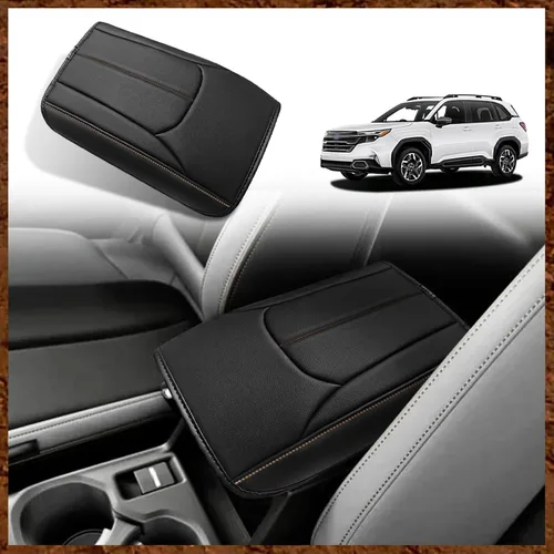 Vista 95 de Muslogy Funda para reposabrazos de consola central para Honda Pilot 2023-2026, Ridgeline/Passport 2024-2026, accesorios de pasaporte, almohadilla
