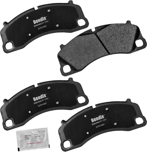 Vista 204 de Pastillas de freno delanteras semi-metálicas Bendix Priority1 CFM1774 para Ford Transit 2019-2017, Transit-150 2021-2015, Transit-250 2021-2015