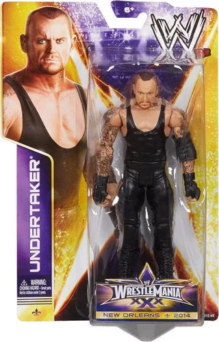 Vista 4 de WWE MATTEL WrestleMania Undertaker Figura de acción