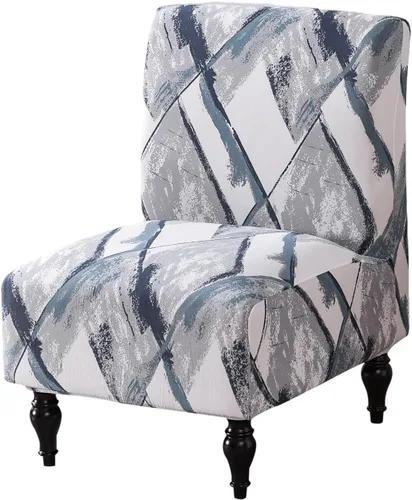 Vista 24 de Funda para Silla Sin Brazos Eco-Ancheng Desmontable Fundas para Sillas Decorativas Sin Brazos Lavables Funda para Silla Deslizante Sin Brazos Funda