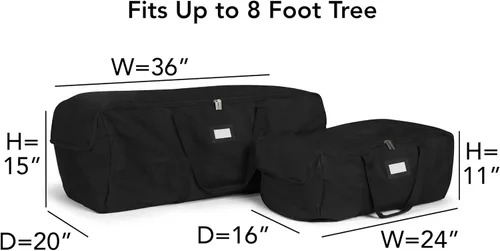 Vista 3 de Covermates Keepsakes - Correas de sujeción para árbol de Navidad (2 unidades, 56 pulgadas de largo)