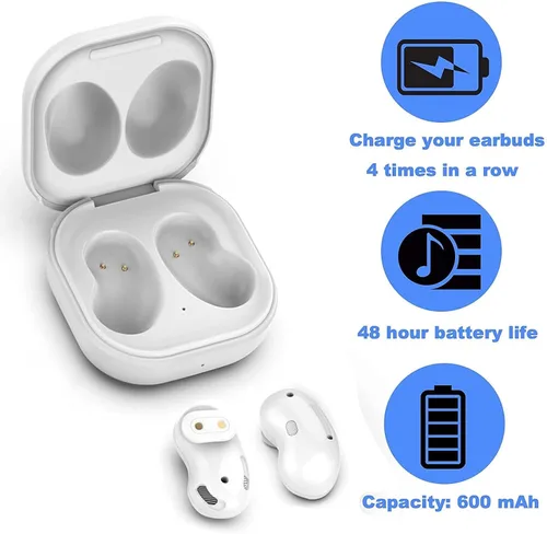 Vista 3 de Funda de carga con cable, para Galaxy Buds Live R180 carga rápida auriculares cargador cargador Dock
