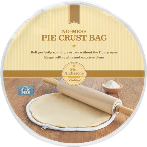 Vista 10 de Mrs. Anderson's Baking Easy No-Mess - Bolsa para hacer corteza para tartas, sin BPA, 11 pulgadas, juego de 2