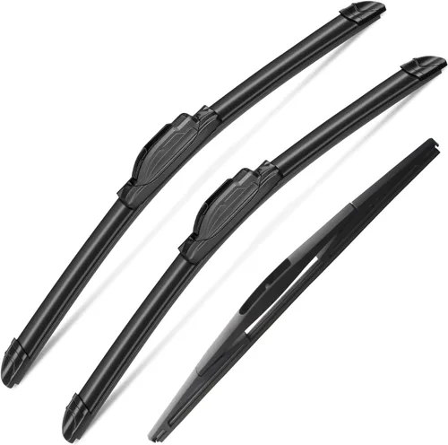 Vista 8 de 3 limpiaparabrisas de repuesto para Jeep Wangler 2007-2017, Jeep Wrangler JK 2008-2018, limpiaparabrisas de repuesto de equipo original para mi